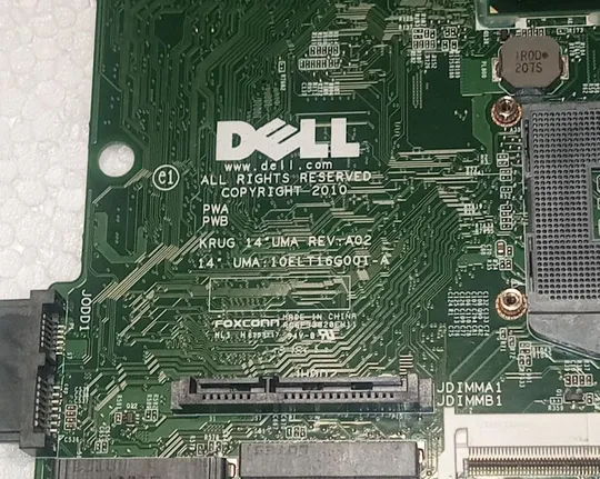 Материнська плата з ноутбука DELL Latitude E5420 10ELT16G001-A 006X7M CN-006X7M Продаж