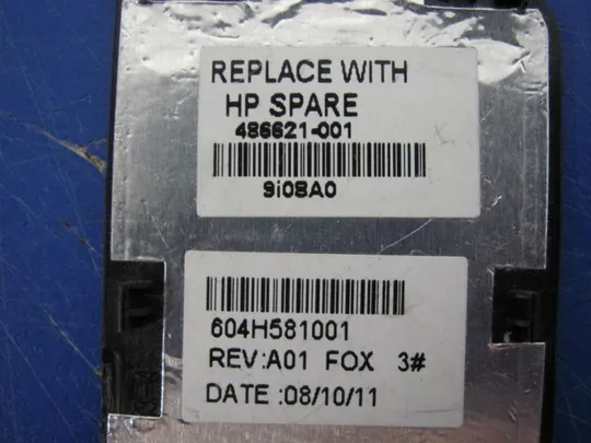 №156-28 сервісна кришка 486621-001 для G60 CQ60 оригінал З аукціону