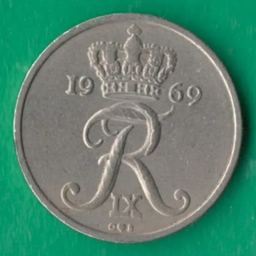 Купити 10 ере 1969 року Данія [МВ]