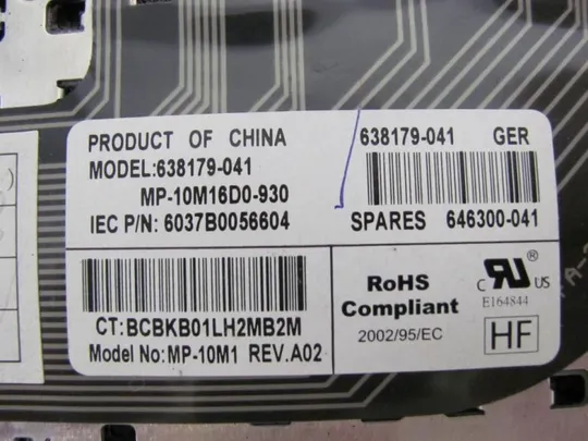 №340-27 клавіатура 638179-041 для HP Probook 4530S 4535S 4730S оригінал Де купити