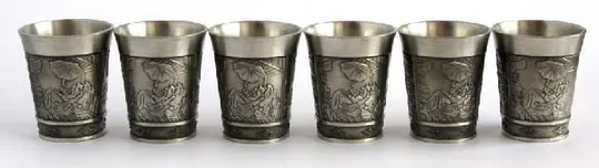 Келихи Spitzweg 6 шт по 120 мл олово VOGEL Germany Продаж