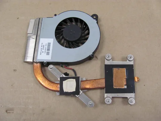 654-14 система охолодження 595833-001  для HP G72 G72-130EG G72-120EG, G72-150EF оригінал Ціна