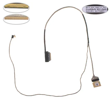 фото, Шлейф матриці для ноутбука Dell (Inspiron: 15-5557, 5455, 5545, 5547, 5548), 30pin (DC02002BV00)