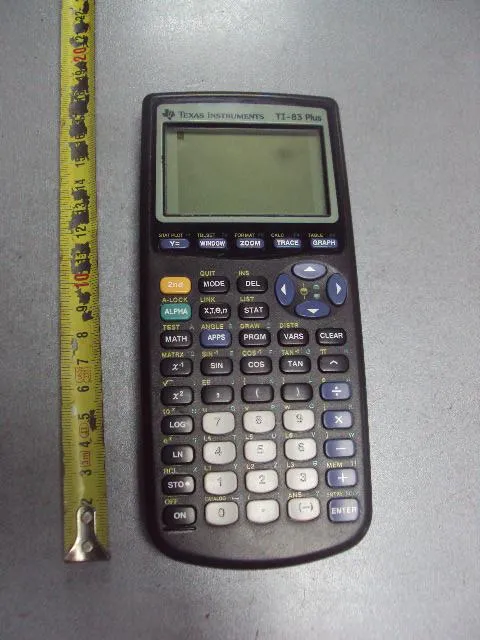 калькулятор calculator texas instruments ti-83 plus рабочий №5614 Ціна