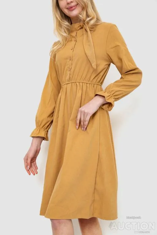 Платье нарядное, цвет бежевый, 246R203 З аукціону