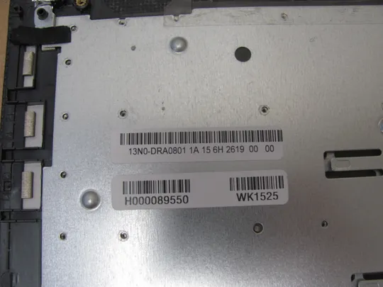 номер0939-3 корпус кришка палмрест тачпад Палмрест корпус топкейс палмрест для ноутбука Верхняя панель палмрест cover-C H000089530 13N0-DRA0601 для Toshiba Satellite e40w, e45w оригінал На торгах