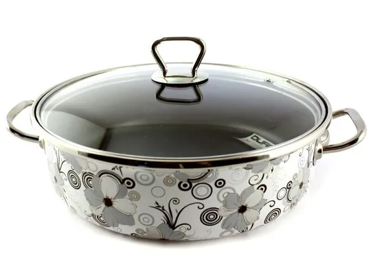 Кастрюля 1,6 л Кружево Interos 1279-16-63800-M Ціна