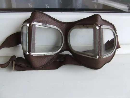 Очки стекляные защитные для токаря или... 1950- 1960 гг Торговий майданчик