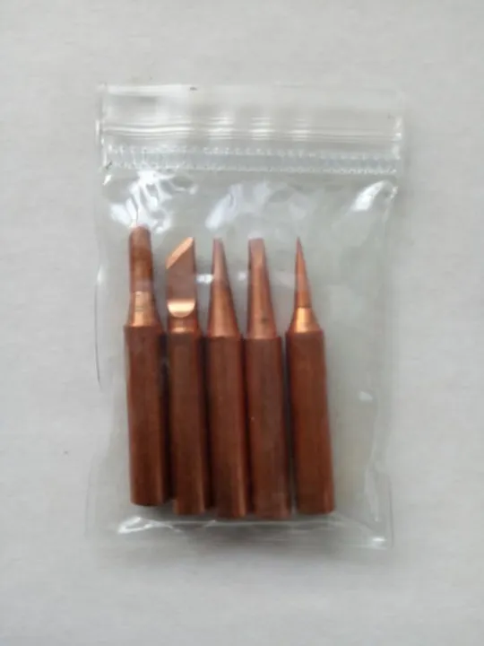 Жало для паяльника паяльной станции. Набор 5 шт. медь 900 М. З аукціону