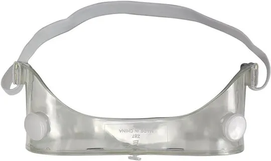 Рабочие защитные очки для глаз и лица 20*6*8 см с регулируванной резинкой Ціна