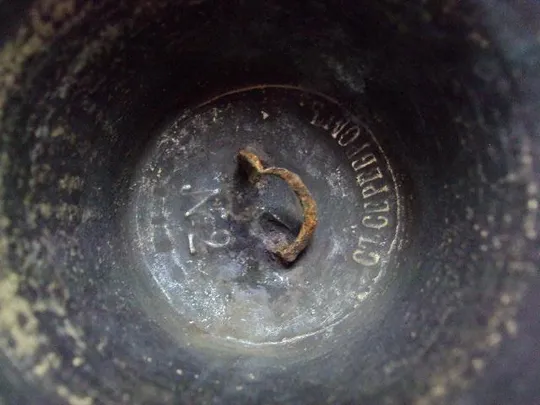 Колокол Дар Валдая бронза съ серебромъ колокольчик Е. Клюиковав с.Пурех Нижегородской губ. №11633 Де купити