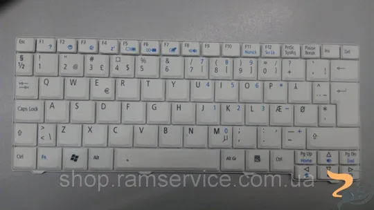 Клавіатура для ноутбука Acer Aspire One ZG5, 531H, D150, D250, P531, AOA150, б/в Ціна