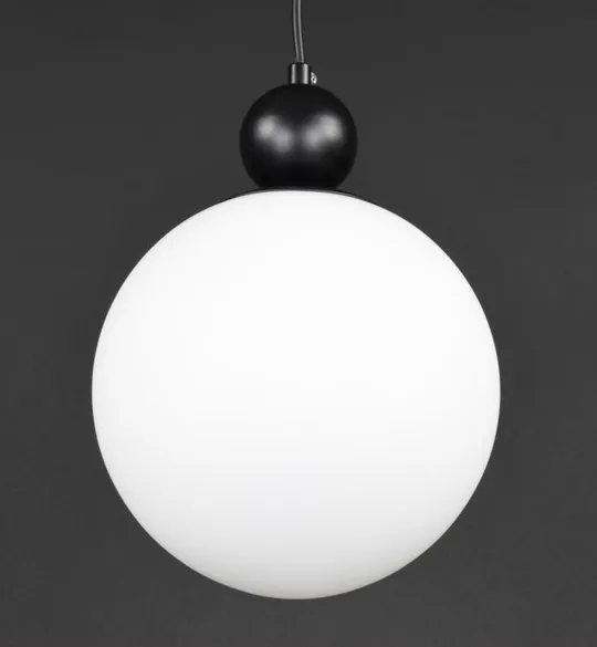 Люстра подвесная на 1 лампочку 27814 Черный 30-190х20х20 см. З аукціону