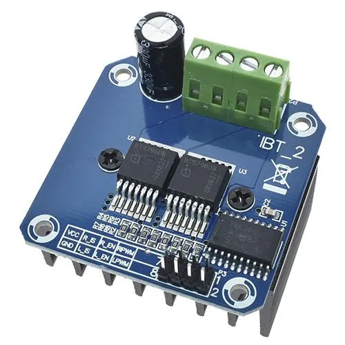 Драйвер шагового двигателя BTS7960, до 43А, Arduino Ціна