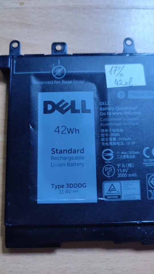 Купити Батарея Dell 3DDDG 5480,5490,5580,5590