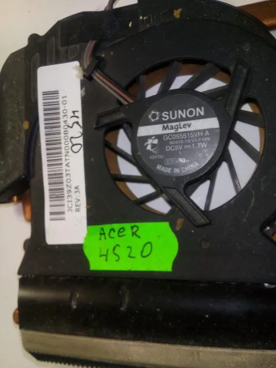 Система охолодження Acer Aspire 4220 4420 4520 Z03 З РОЗБОРКИ З аукціону