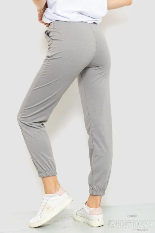 Спорт штаны женские, цвет серый, 131R160028 Продаж