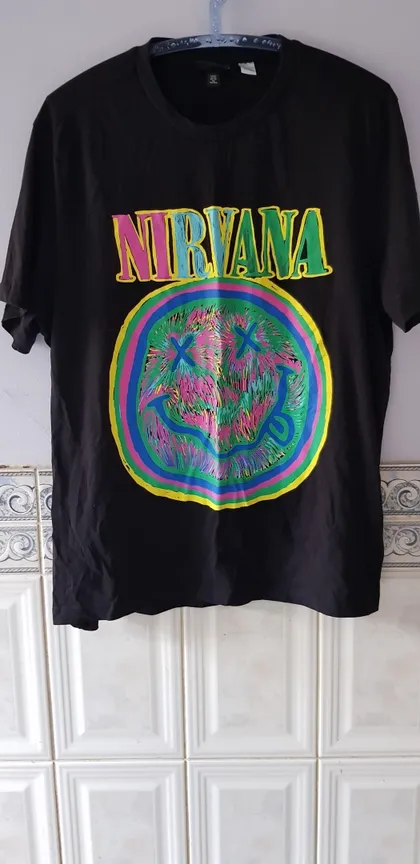 фото, Футболка " Nirvana" (100% cotton, XL, Bangladesh)