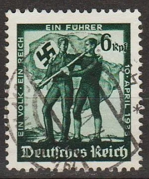 фото, 1938 - Рейх - Плебісцит в Австрії Mi.663 _гаш _1,70 EU