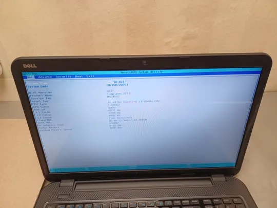 0384,,, DELL INSPIRON 3737 core I7-4500U  НІМЕЧЧИНА З аукціону