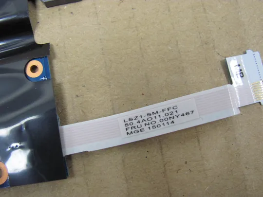 номер0251-24 плата  Smart Card Reader 00NY467 50.4AO11.021  для LENOVO ThinkPad W550S T550 оригінал Де купити