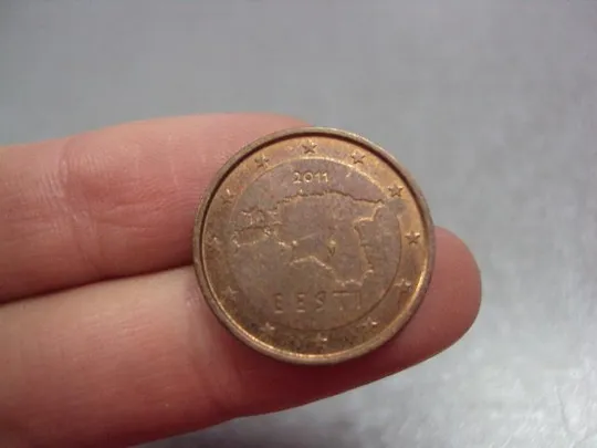 Купити монета эстония 2 евро цента 2011 №8638