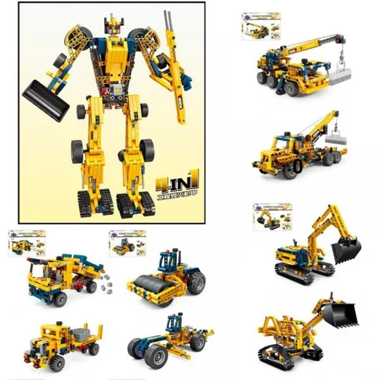 Конструктор игровой KY1077-78-79-80 207 деталей Ціна