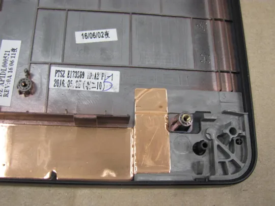 594-3 Кришка панель палмрест тачпад 009Y17 для Dell Latitude E7470  7470 оригінал Продаж