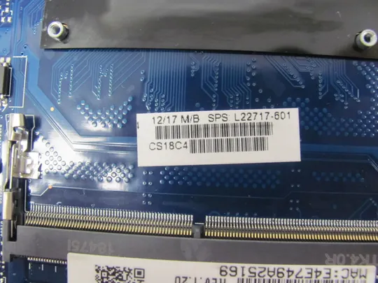 877-18 материнська плата 6050A2983001  L22717-601 AMD Ryzen5 2500U  для HP  17-CA  оригінал Продаж
