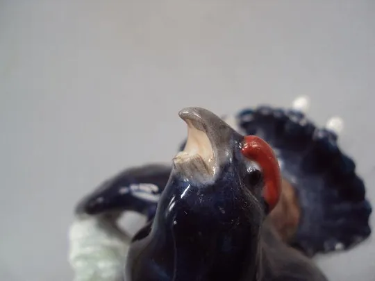 Фигура фарфор Германия Karl Ens тетерев глухарь фазан птица Карл Энс 14 см под реставрацию №600 З аукціону