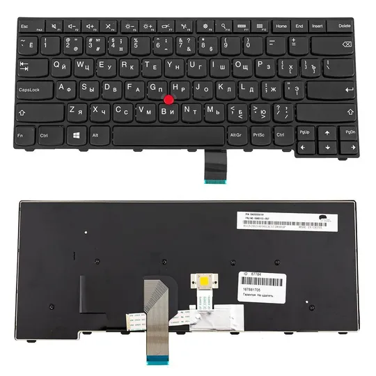 Купити Клавіатура для ноутбука LENOVO (ThinkPad Edge: T431S, T440, T440P, T440S) rus, black