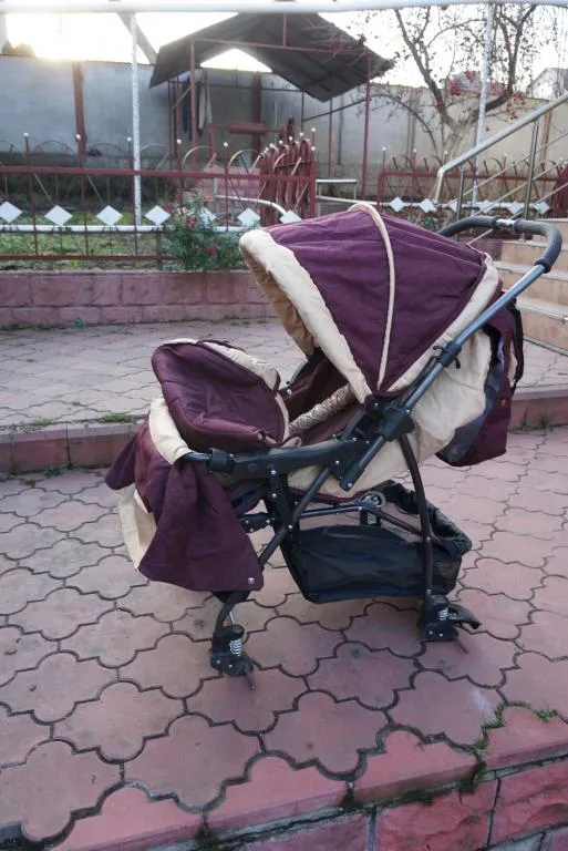 коляска №1 универсальная детская новая неполная комплектация, колес нет Інтернет-аукціон