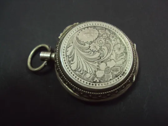 часы карманные ancre серебро №2113 З аукціону