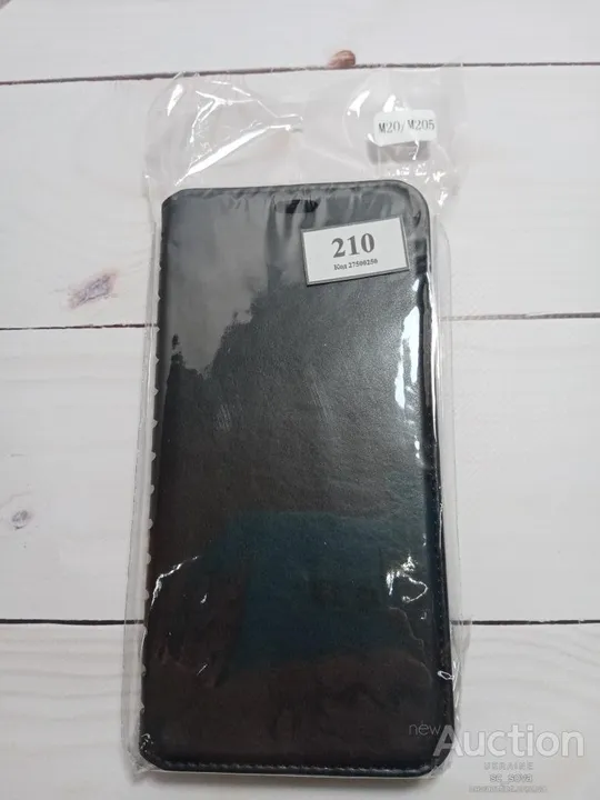 Чохол-книжка Leather Folio (high copy) для Samsung M20  чорний Ціна