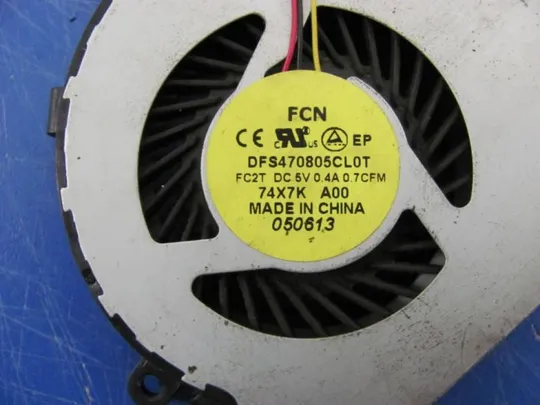 №165-20 Вентилятор (кулер, FAN) DC28000C8F0 074X7K для INSPIRON 3521 3721 5521 5721 оригінал Де купити