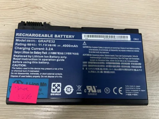 26 ACER GRAPE32 Износ: 36% ACER TravelMate 5310, 5320, 5520, 5710, 5720, 7520, 7720 Ціна