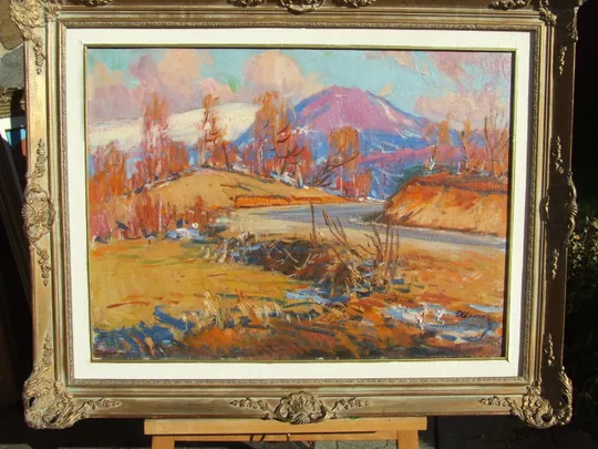 Нар.худ.Урср. Шолтес З. 1909-1990 рр. роз. 55х75 см. п.о. 1960 рр. закарпатська школа Ужгород . Де купити