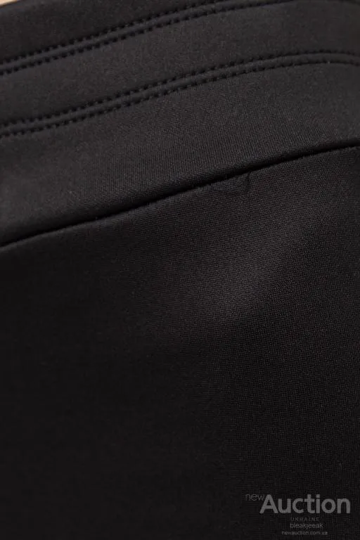 Лосины ткань микродайвинг, цвет черный, 102R5158-1 Де купити