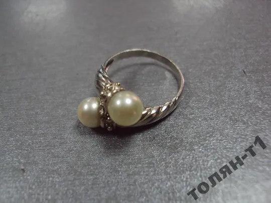 Купити кольцо женское серебро 925 проба вес 4,37 г размер 18 №15055