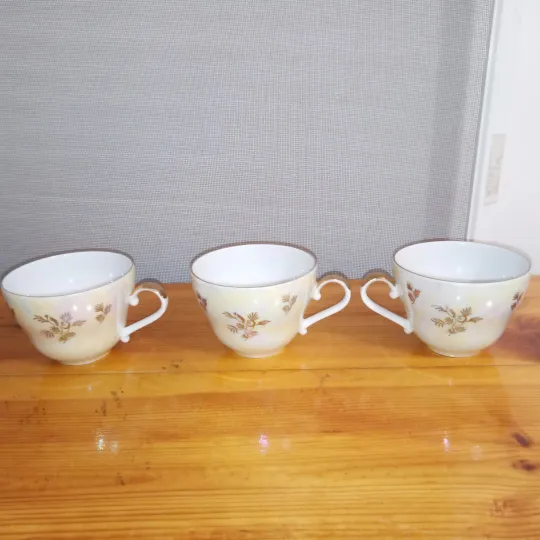 Чашки чайные 3 шт.Мадонна ГДР Kahla Ціна