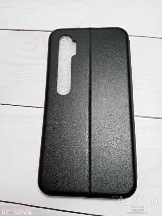 Чохол-книжка Aspor leather для Xiaomi Mi Note 10 Pro Mi Note 10 чорний З аукціону