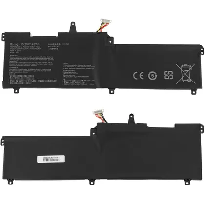 фото, Батарея для ноутбука ASUS C41N1541 (ROG Strix: GL702VT, GL702VM, GL702ZC series) 15.2V 5000mAh 76Wh Black