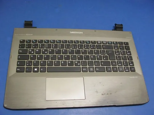 №127-4 Кришка панель палмрест та тачпад з клавіатурою 30B800-FT1211 для MEDION AKOYA S6212T оригінал Ціна