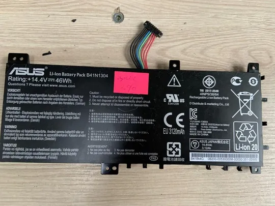 31 B41N1304 Износ: 3% ASUS V451, V451LN, V451LB, V451LA, S451LA, S451LB, K451L, K451LA Ціна