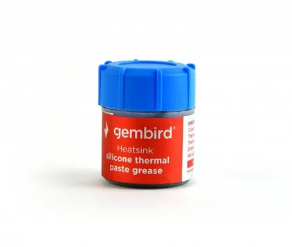 фото, Термопаста Gembird TG-G15-02 15 g, grey f.CPU&VGA, > 4,63 W/mK