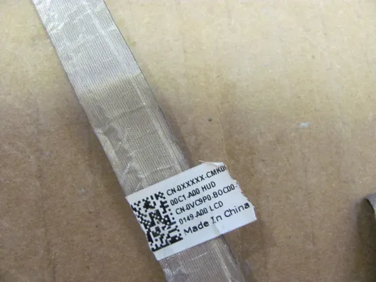 номер1002-18 шлейф матриці Шлейф дисплея Шлейф підключення дисплея Шлейф екрана Laptop matrix cable 0R9JY5 DC02C00P000  для Dell Precision 7750 M7750 оригінал Де купити