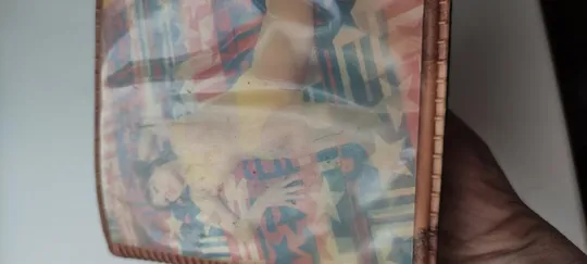 Винтажный Кошелек с переливающейся картинкой - Девушка в купальнике и без него,ft245 Характеристики