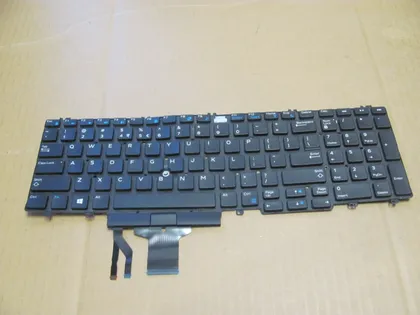 фото, номер0987-7 клавіатура Keyboard  ДОНОР 00DK60 для Dell Precision 7510 7520 7530 7540 M7540 7730 7740 оригінал