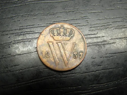 Купити 1/2 цента Нідерланди 1837