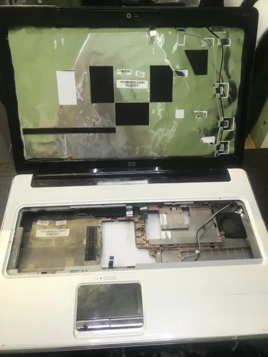 N0174 HP DV7-2065 (2000) Корпус в зборі Верх+петлі+низ Ціна